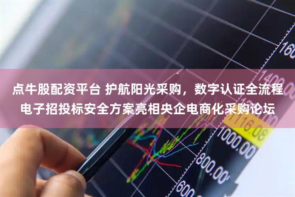 点牛股配资平台 护航阳光采购，数字认证全流程电子招投标安全方案亮相央企电商化采购论坛