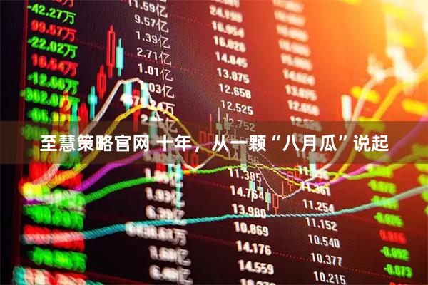 至慧策略官网 十年,从一颗“八月瓜”说起